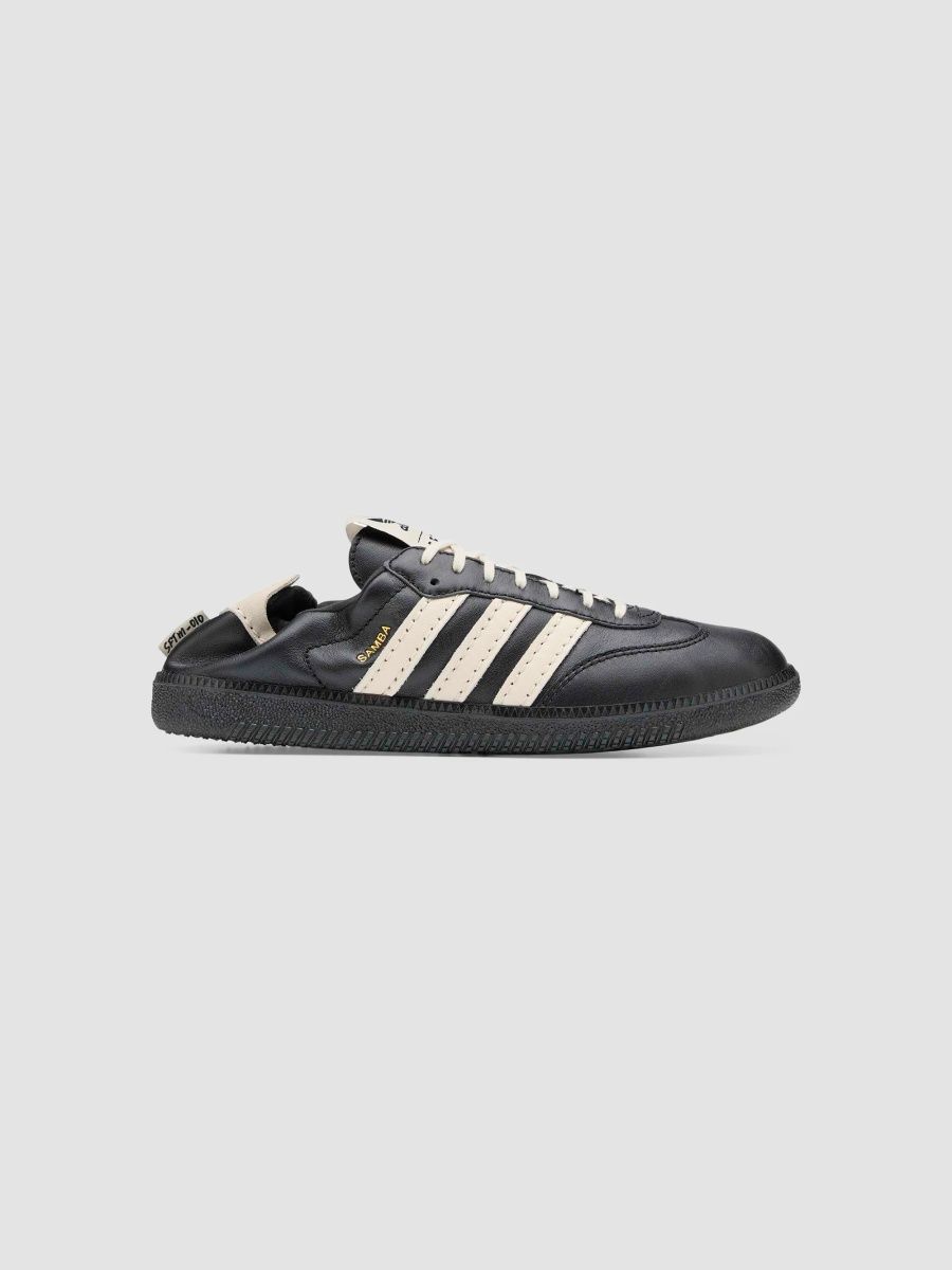 adidas Y-3 Men's adidas x Song Of The Mute Samba OG Sneakers - Black White Gold - Size 8
