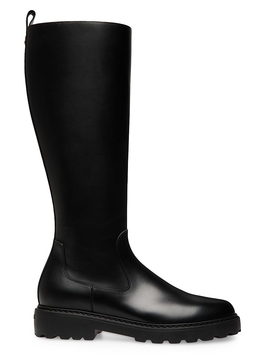 Women's Goran Lug Sole Riding Boots - Black - Size 11