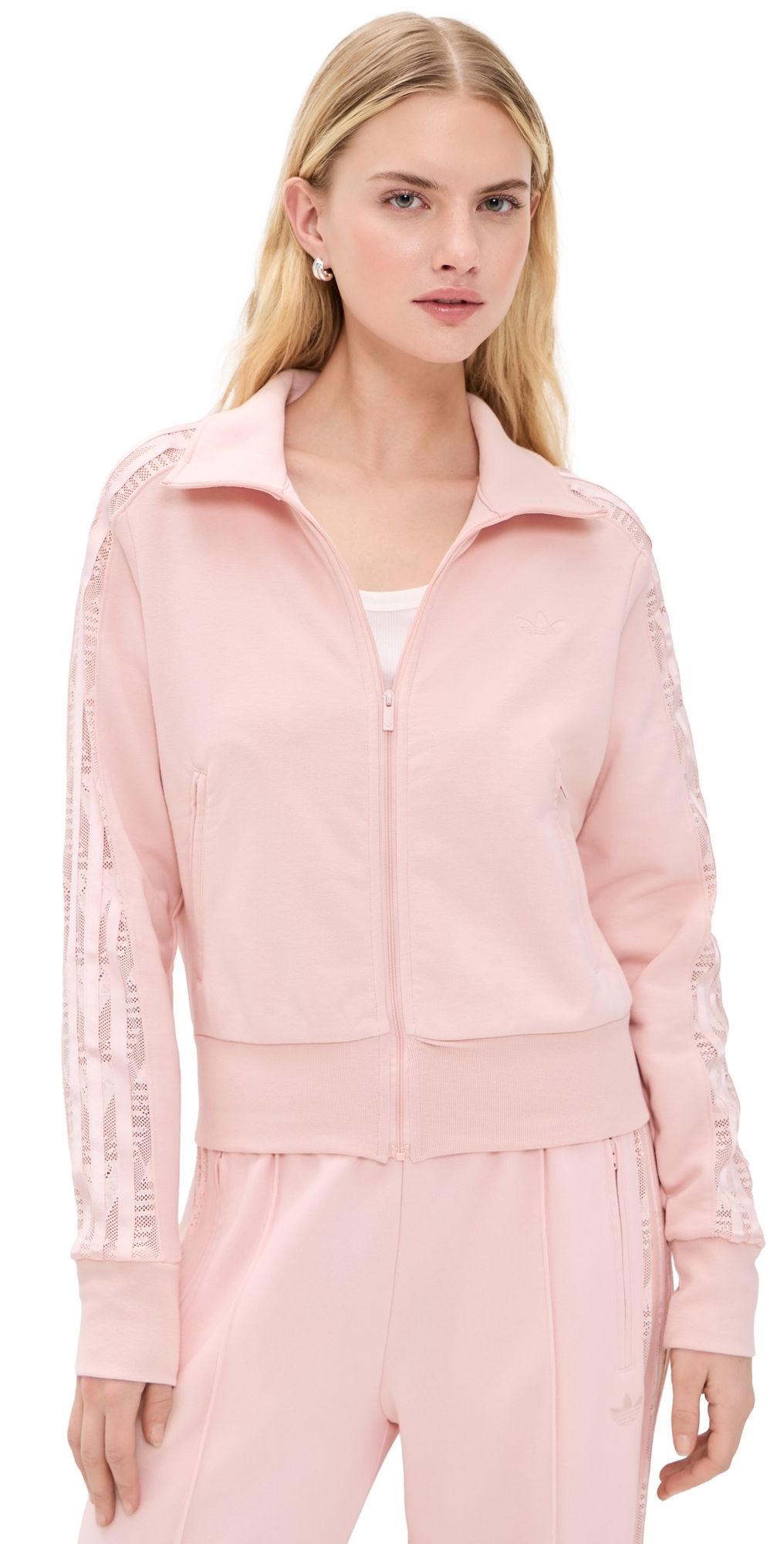 adidas Firebird Lace Jacket Sandy Pink XXS