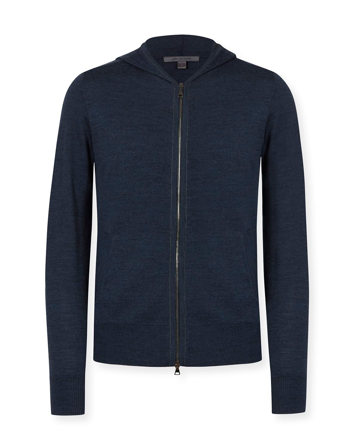 Men & apos;s Wool Hooded Jacket