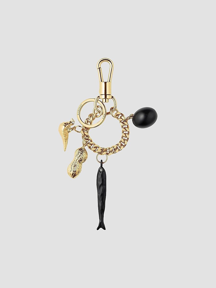 Givenchy Women's Lucky Charms Key Chain in Metal - Golden