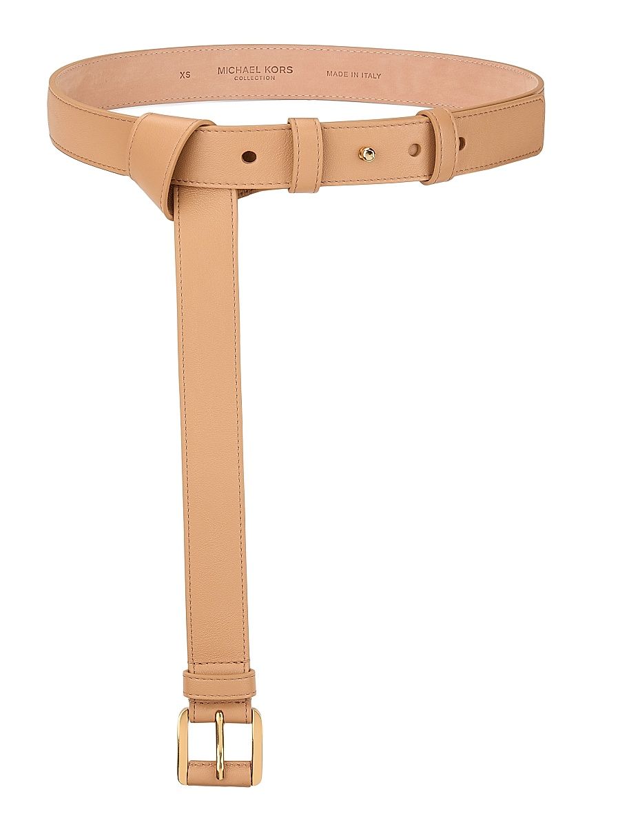 Women's Kaitlin Roller Buckle Collar Stud Belt - Branch - Size Medium