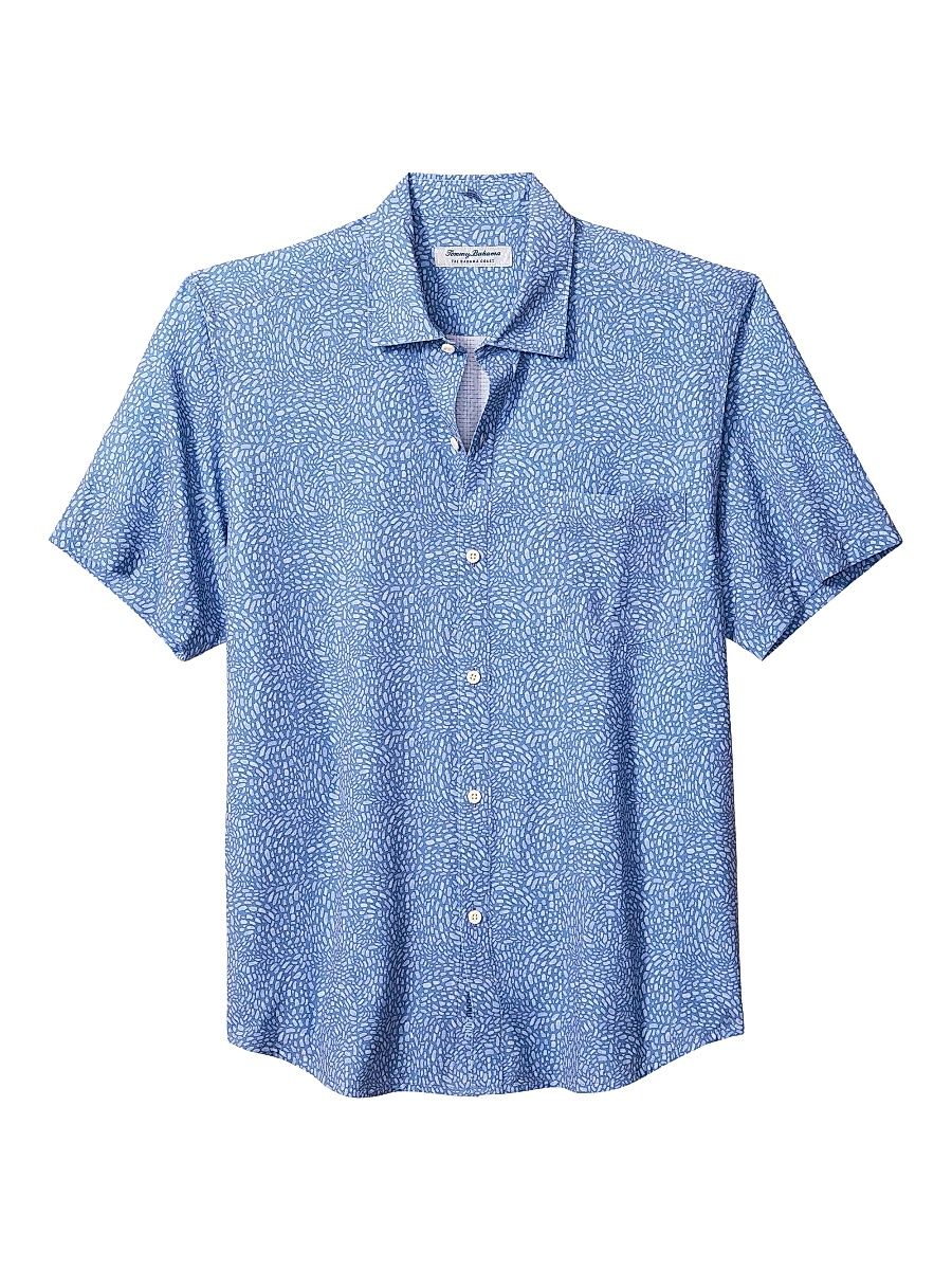 Men's Bahama Coast Perforated Quick-Drying Shirt - Lakewater - Size XL