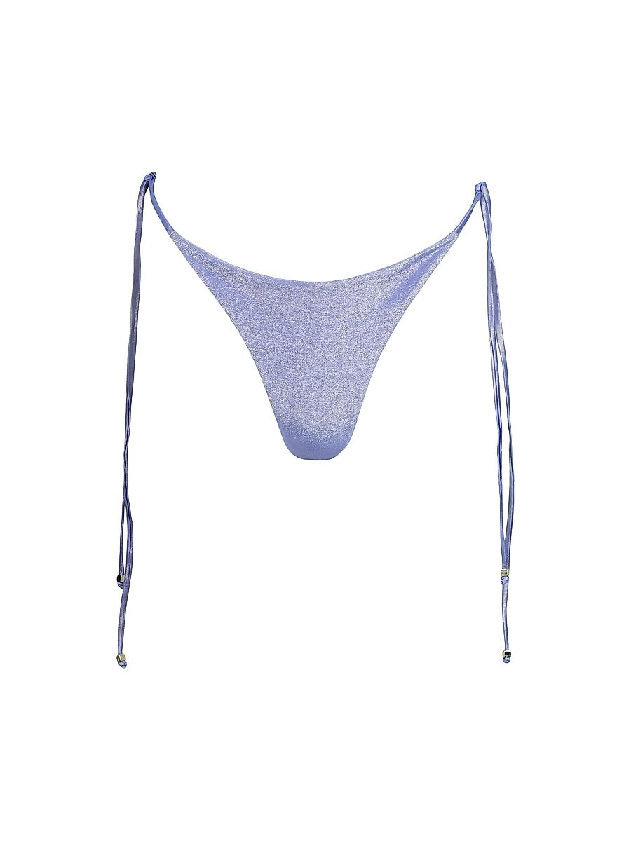 Women's Islote Raffaela Shimmer Bikini Bottom - Rapsody - Size Medium