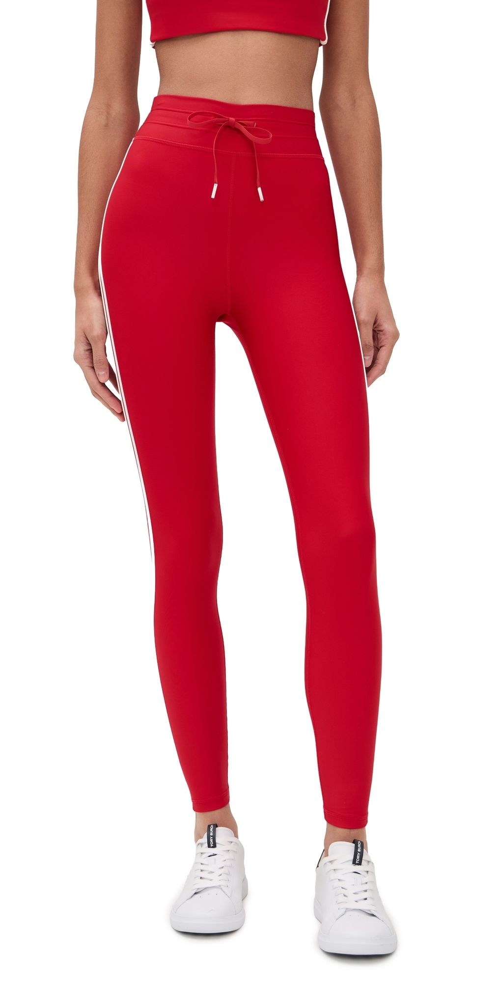 The Upside Oxford Midi Ankle Leggings Cherry L