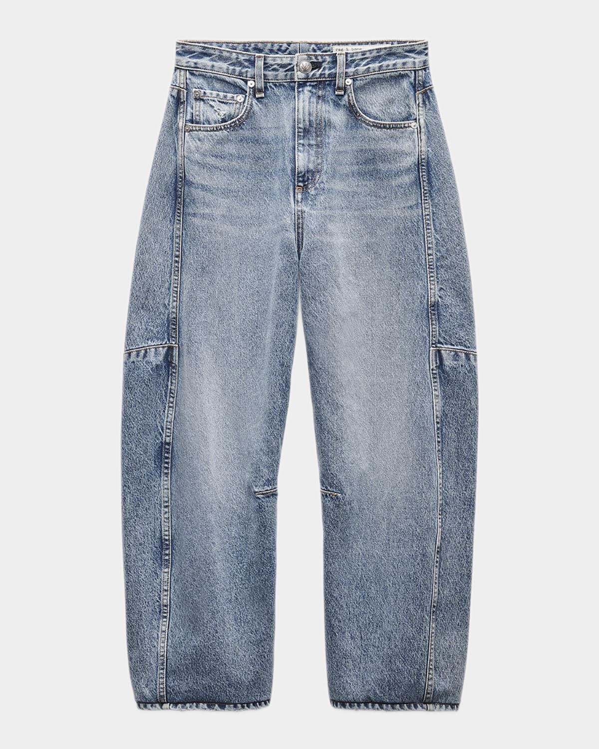 Charlie Ankle Barrel-Leg Jeans
