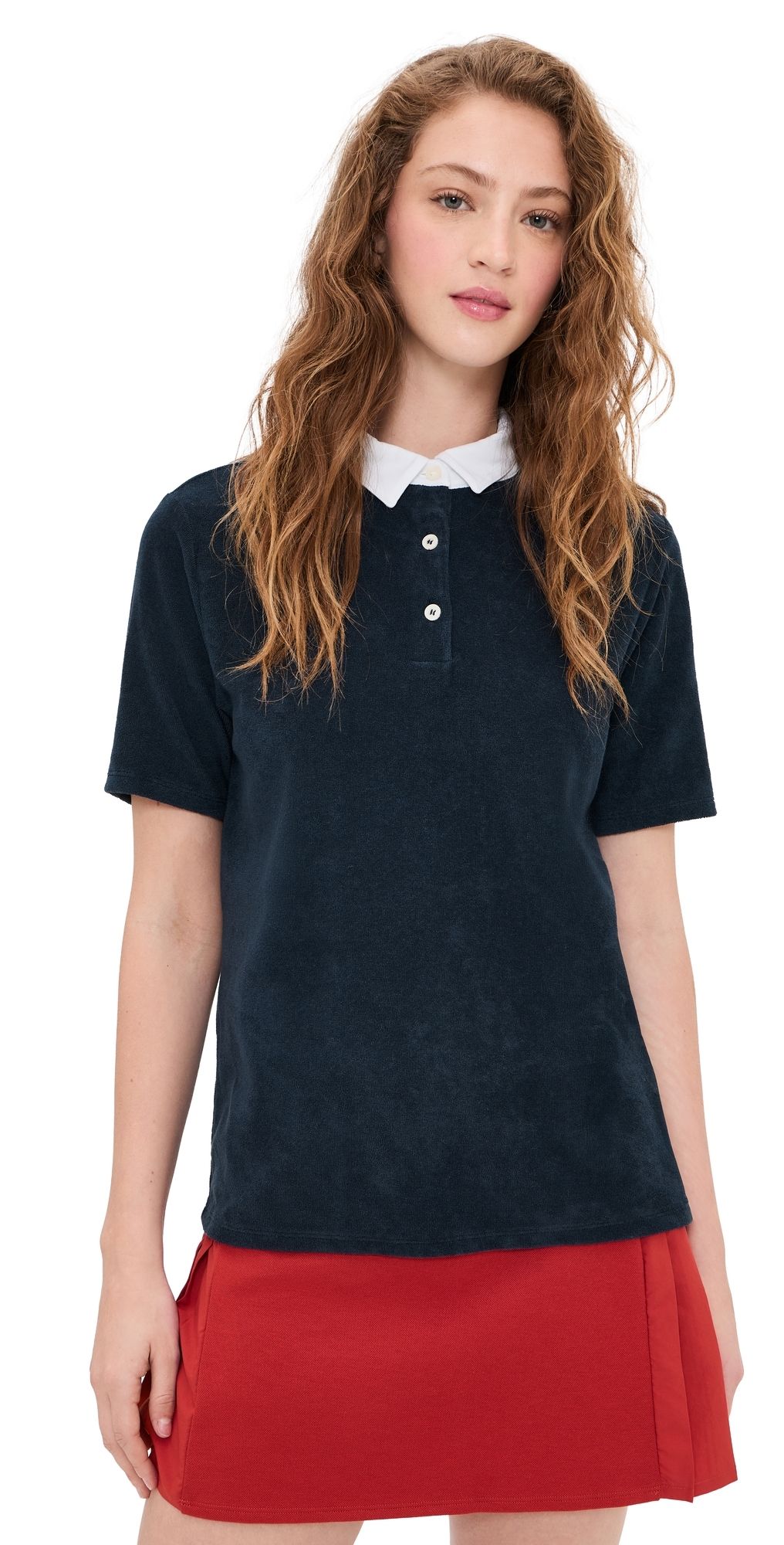 KULE The Terry Polo Navy XL