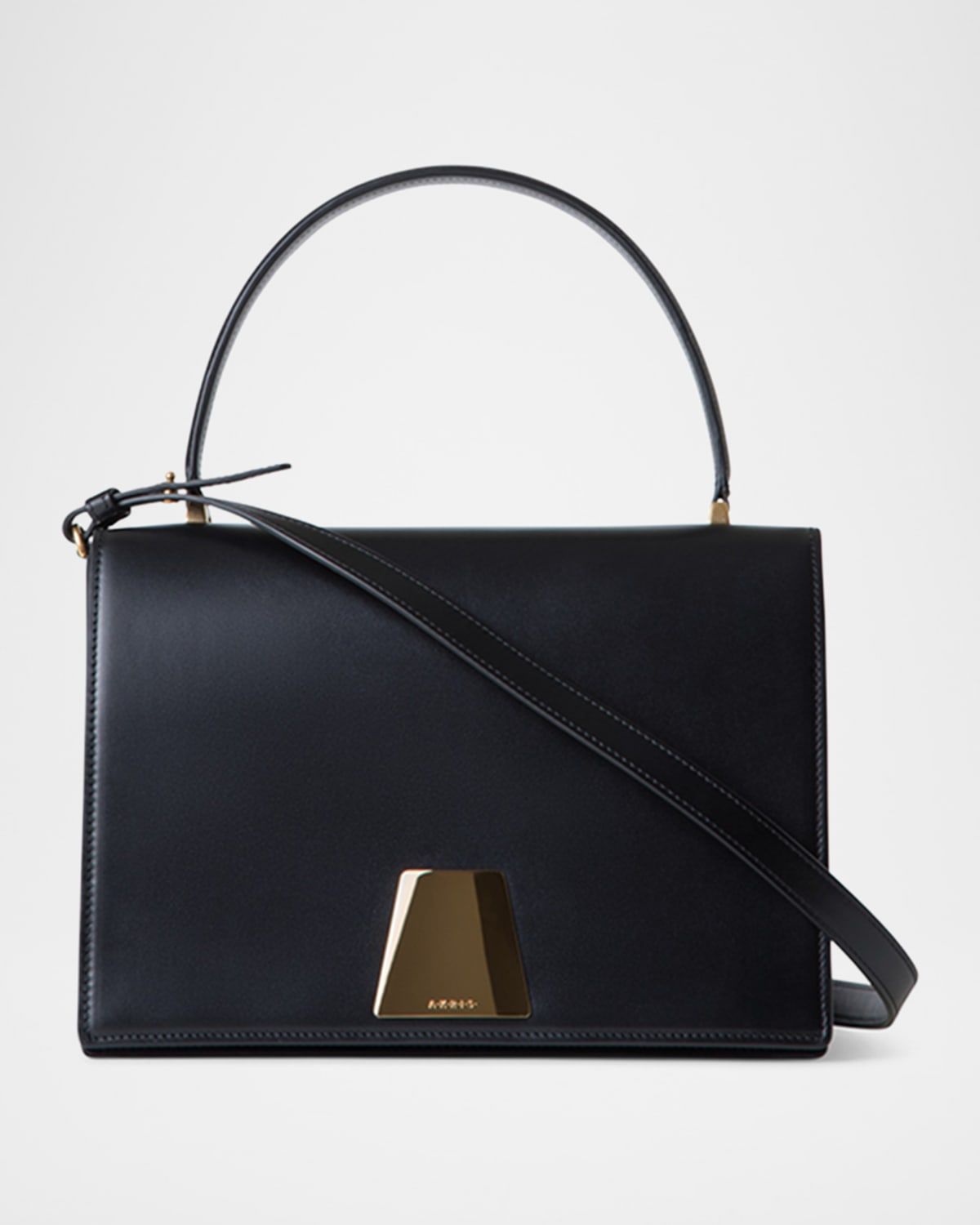 Alice Flap Leather Crossbody Bag