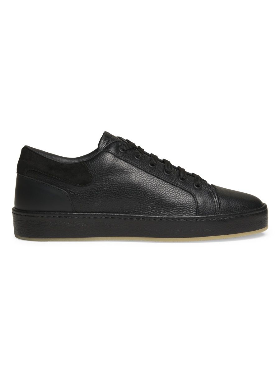 Giuseppe Zanotti Men's RM40016 Leather Sneakers - Nero - Size 9