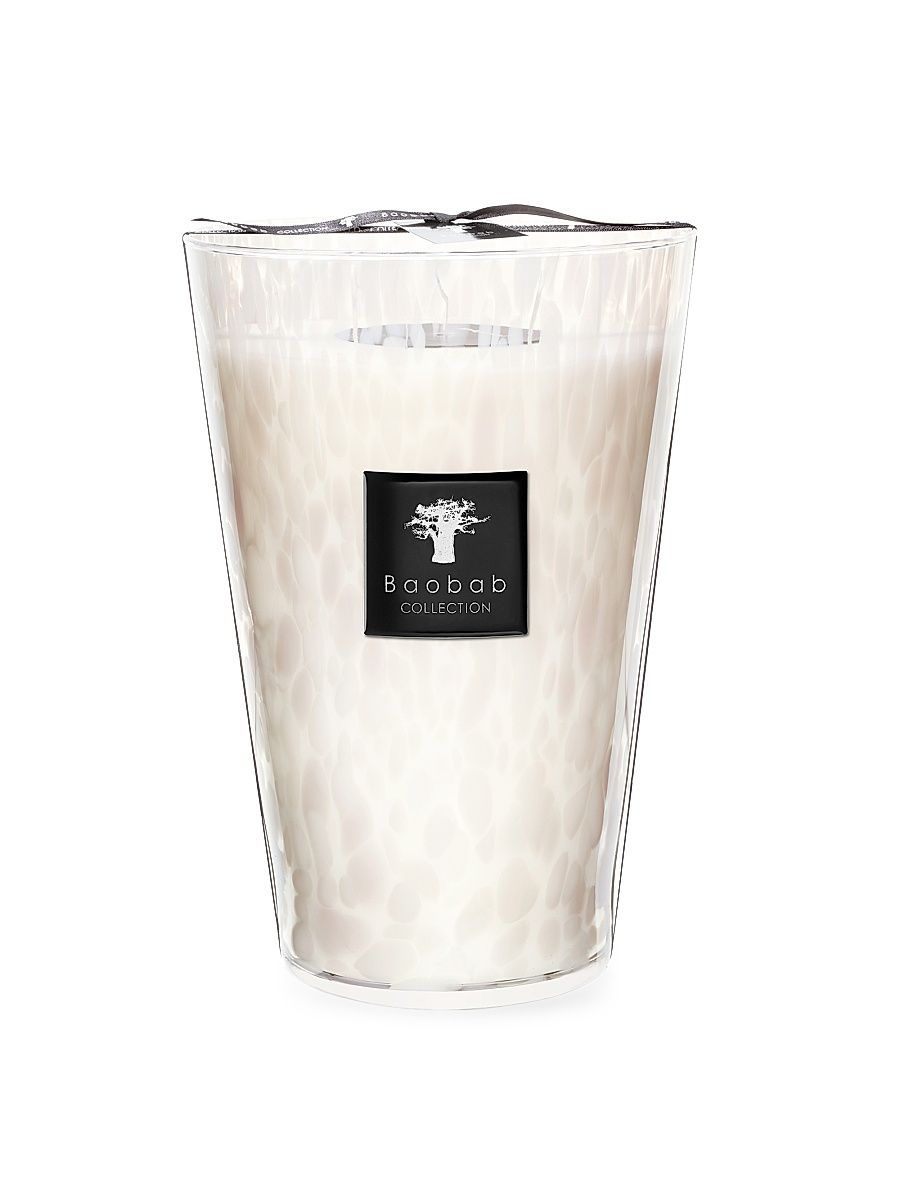Pearls White Pearl Candle - White