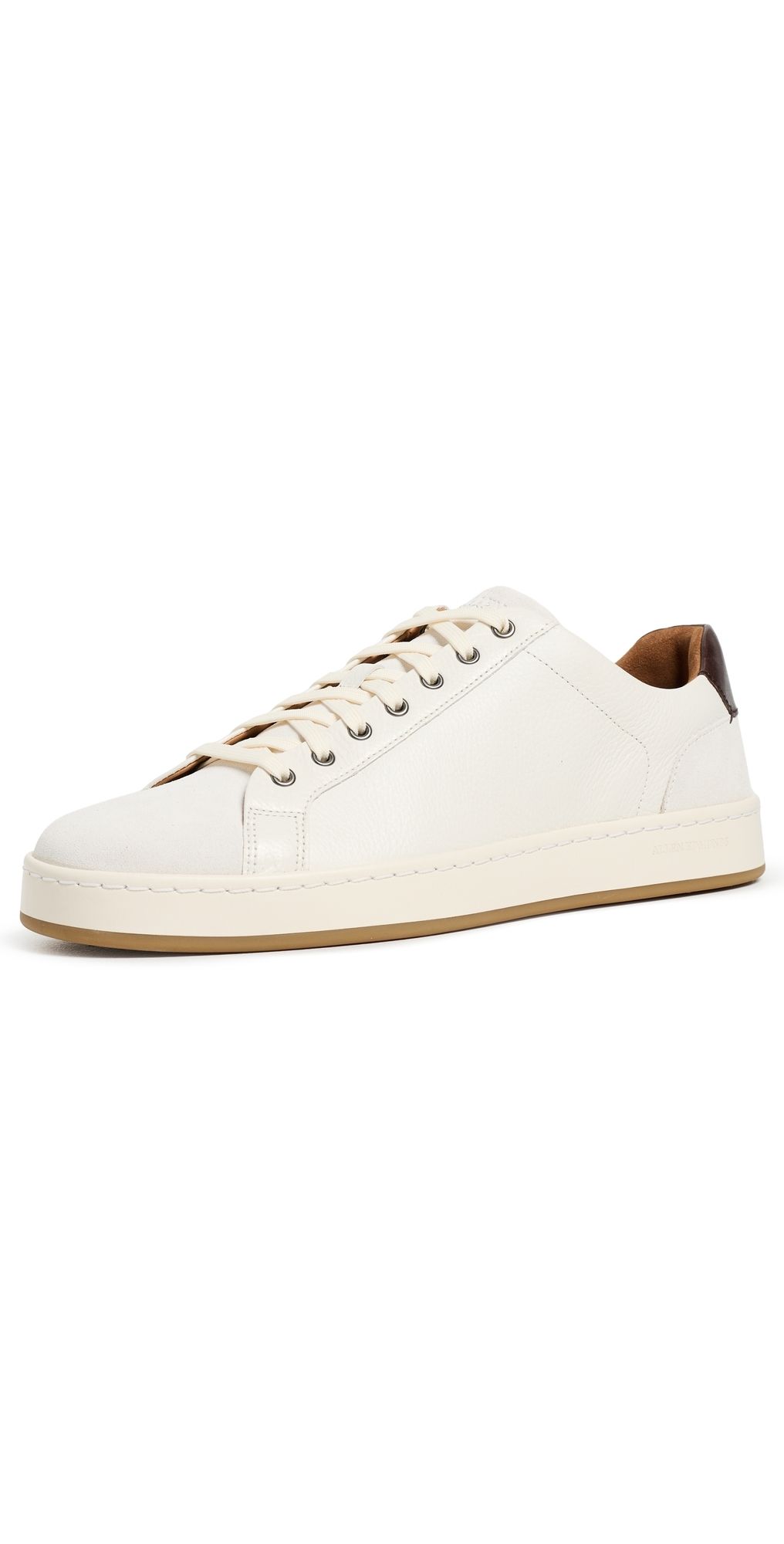 Allen Edmonds Barnes Leather Sneakers White 8.5