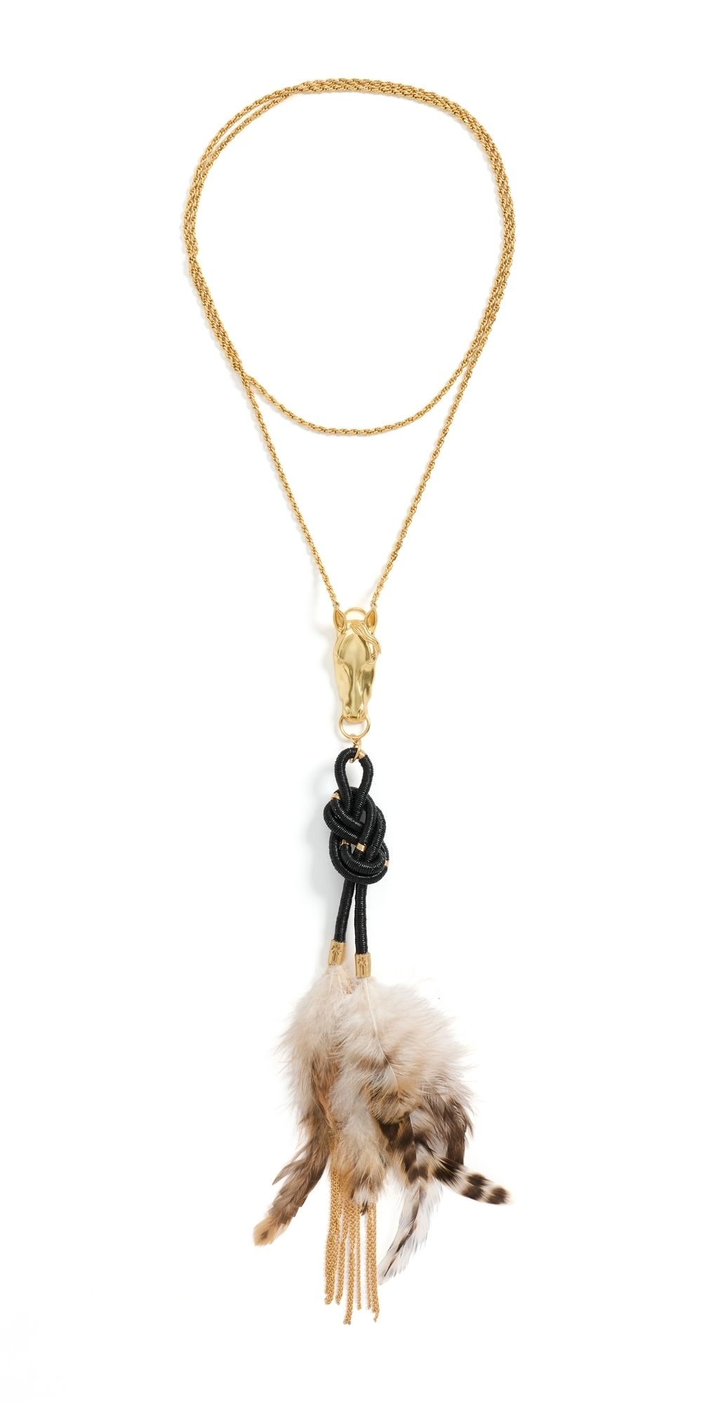 Johanna Ortiz Mother Current Necklace Black / Gold One Size