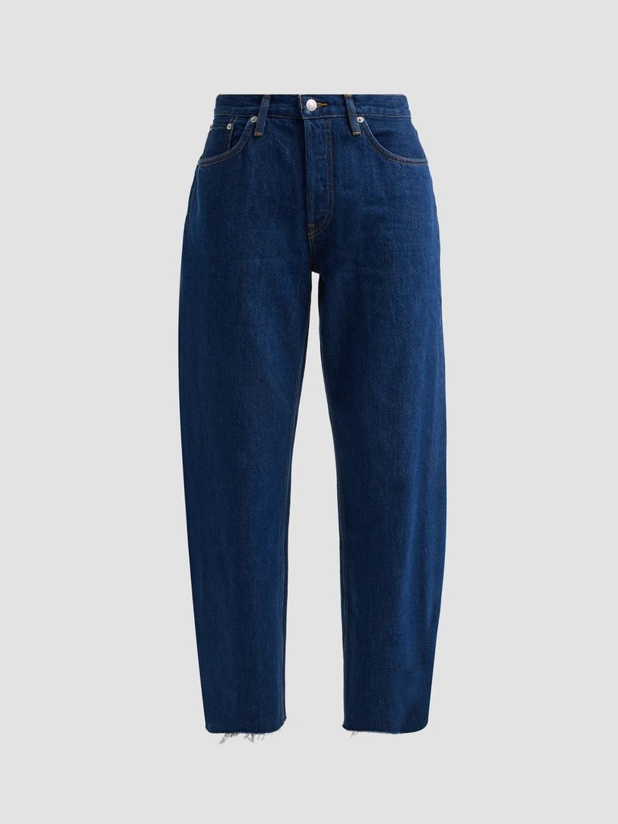 Re/done Women's Nico Barrel-Leg Jeans - Rigid Like - Size 32