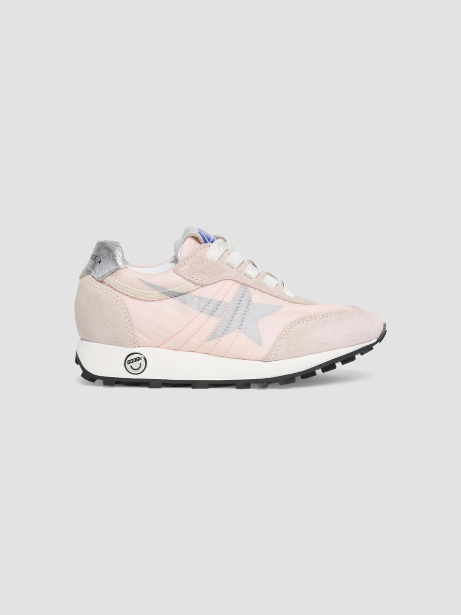 Golden Goose Girl's Little Girl's Marathon Suede Running Sneakers - Pink - Size 2 (Child)