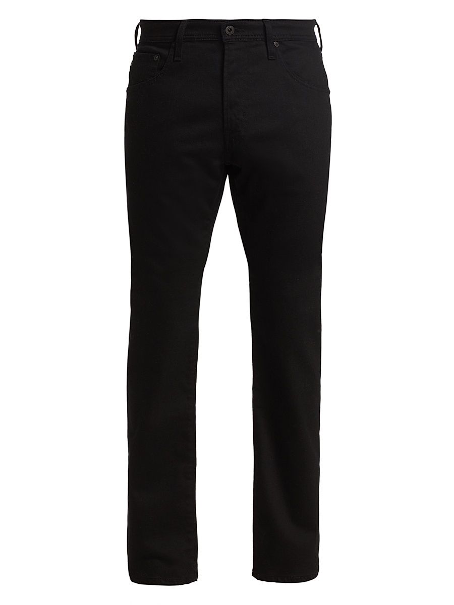 Men's Tellis Stretch Slim-Fit Jeans - Black - Size 40