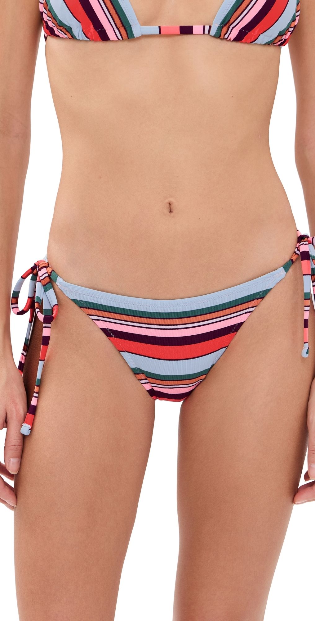 lemlem Rekka String Bottoms Poppy Sunset M