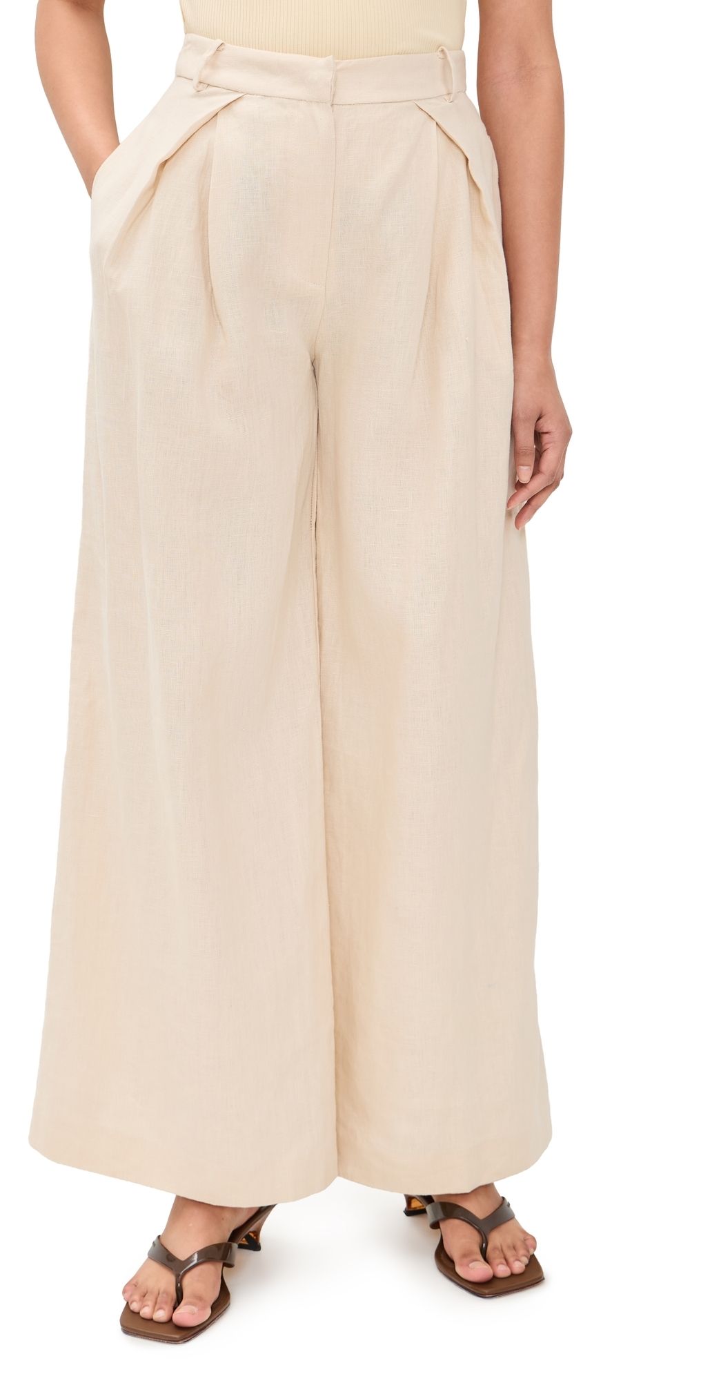 FAITHFULL Sofia Trousers Panna 12