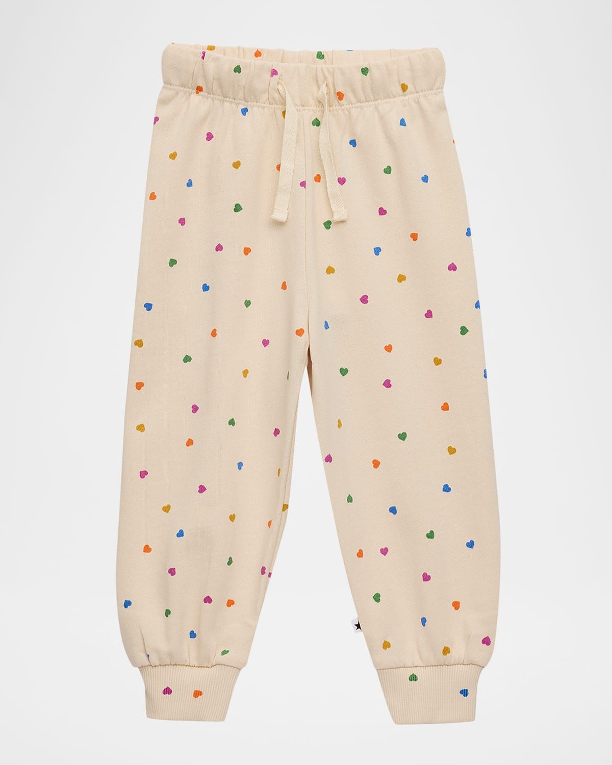 Girl & apos;s Simeon Organic Cotton Jogger Pants, Size 3M-2
