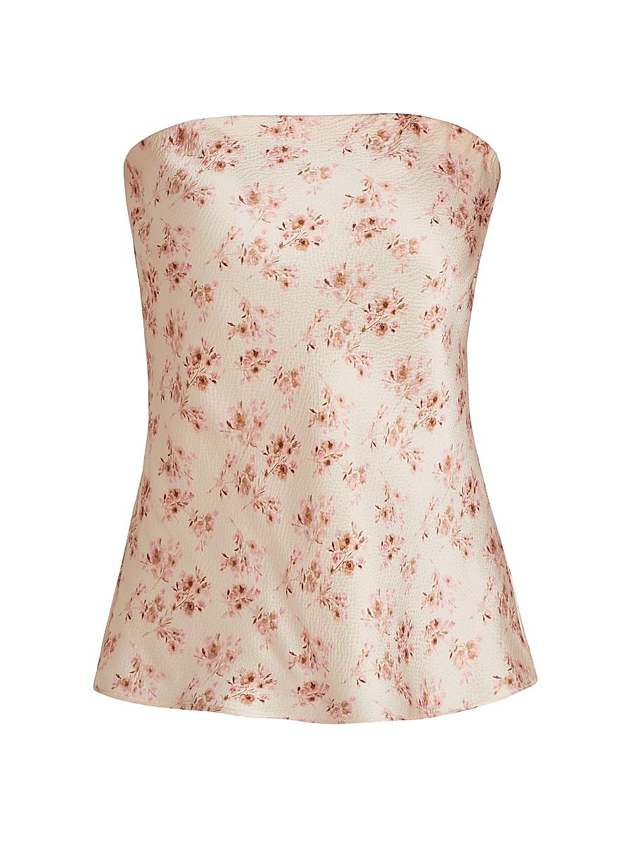 Women's Prima Hammered Silk Camisole - Dutch Fields - Size Large