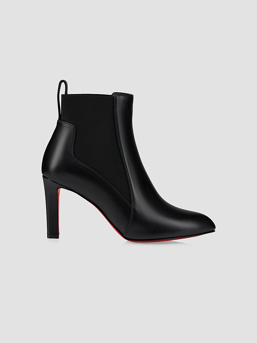 Christian Louboutin Women's Fannylove Chelsea Booties - Black - Size 11.5