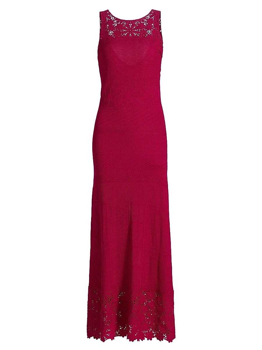 Women's The Josephine Maxi Dress - Pink Raspberry - Size XL