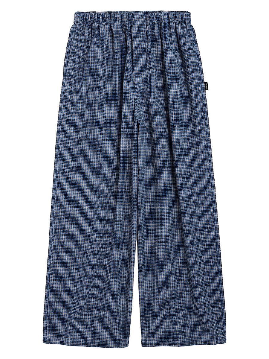 Men's Hybrid Large Fit Pants - Blue - Size 34