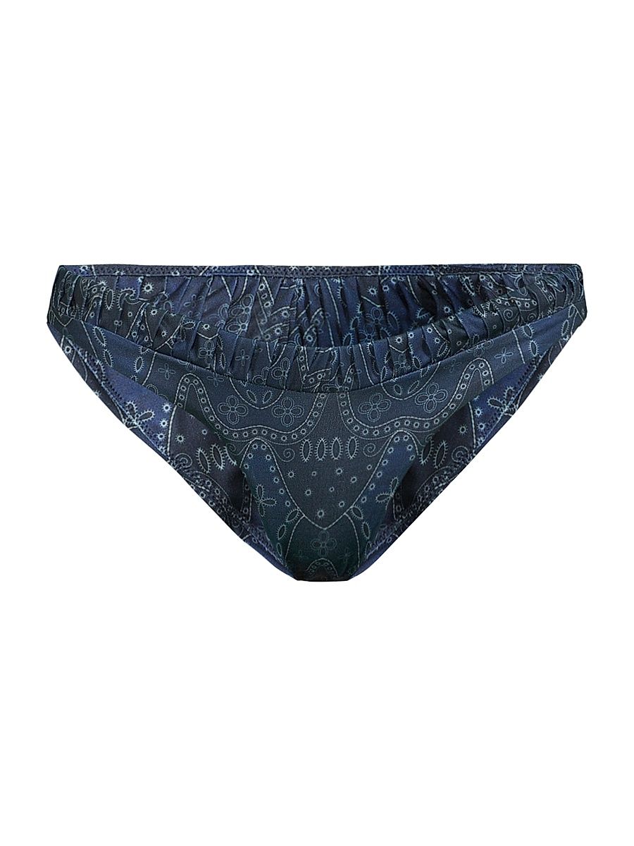 Women's Millie Low-Rise Bikini Bottom - Bandana Dandy - Size XS