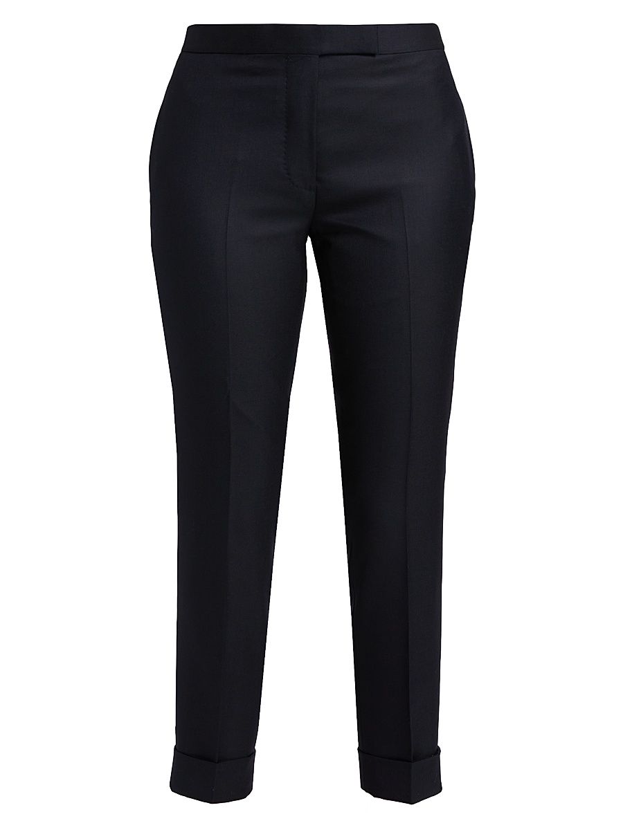 Women's Low-Rise Skinny Trousers - Navy - Size 10