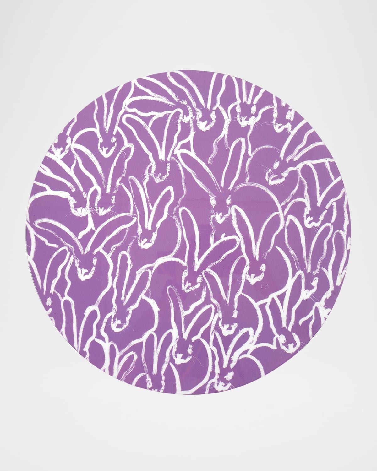 Rabbit Run Round Lacquer Placemat