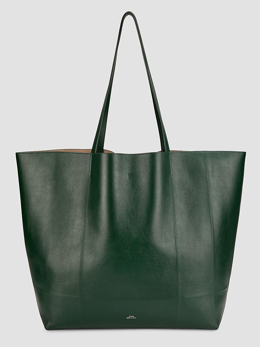 Women's Roam Leather Tote - Dark Green