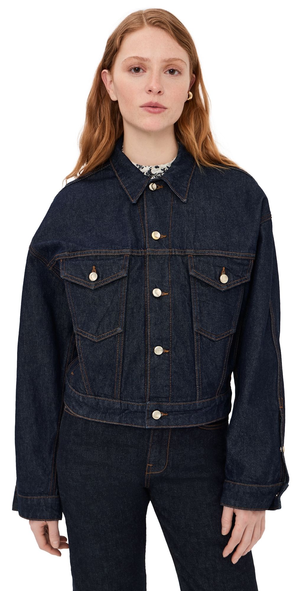 Ossou Sway Denim Jacket Sable Wash M