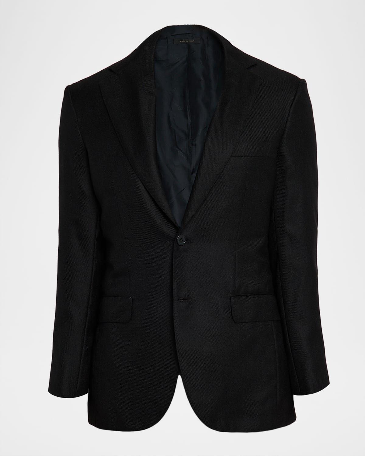 Men & apos;s Cashmere and Silk Notch Lapel Sport Coat