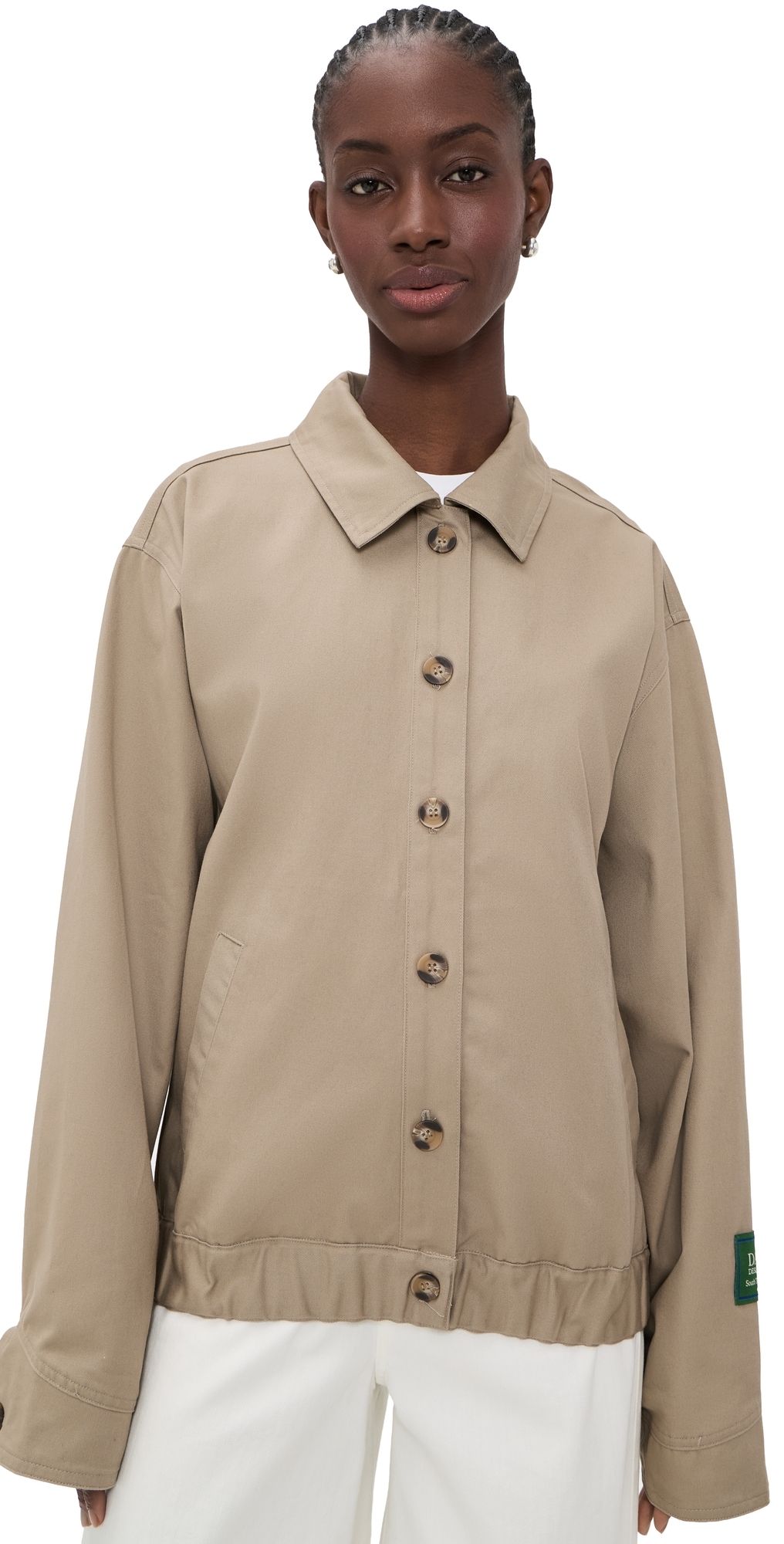 DANZY Blouson Jacket Khaki M