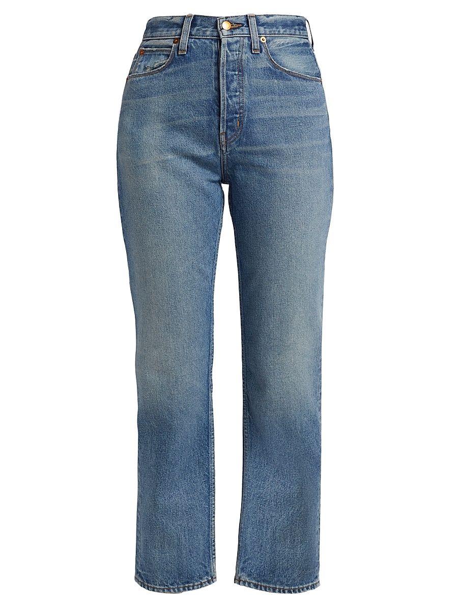 Women's The Sunday Straight-Leg Jeans - Borrego Indigo - Size 31