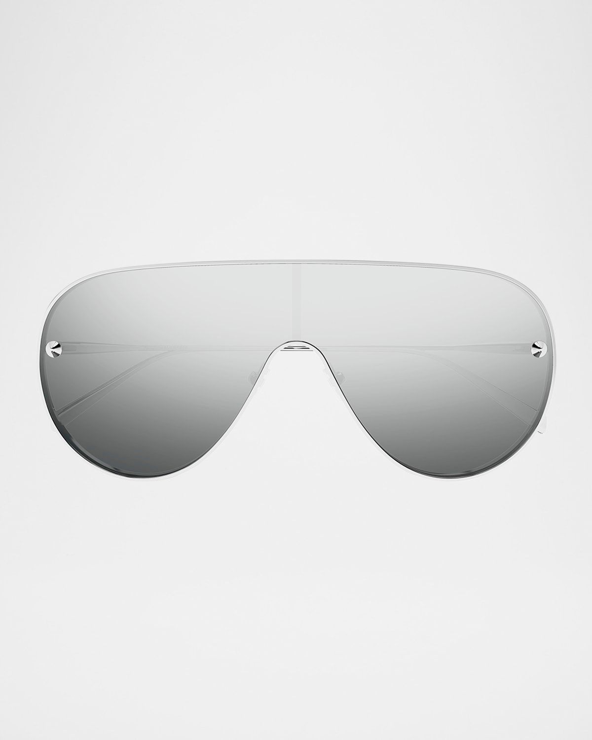 Logo-Print Aviator Sunglasses