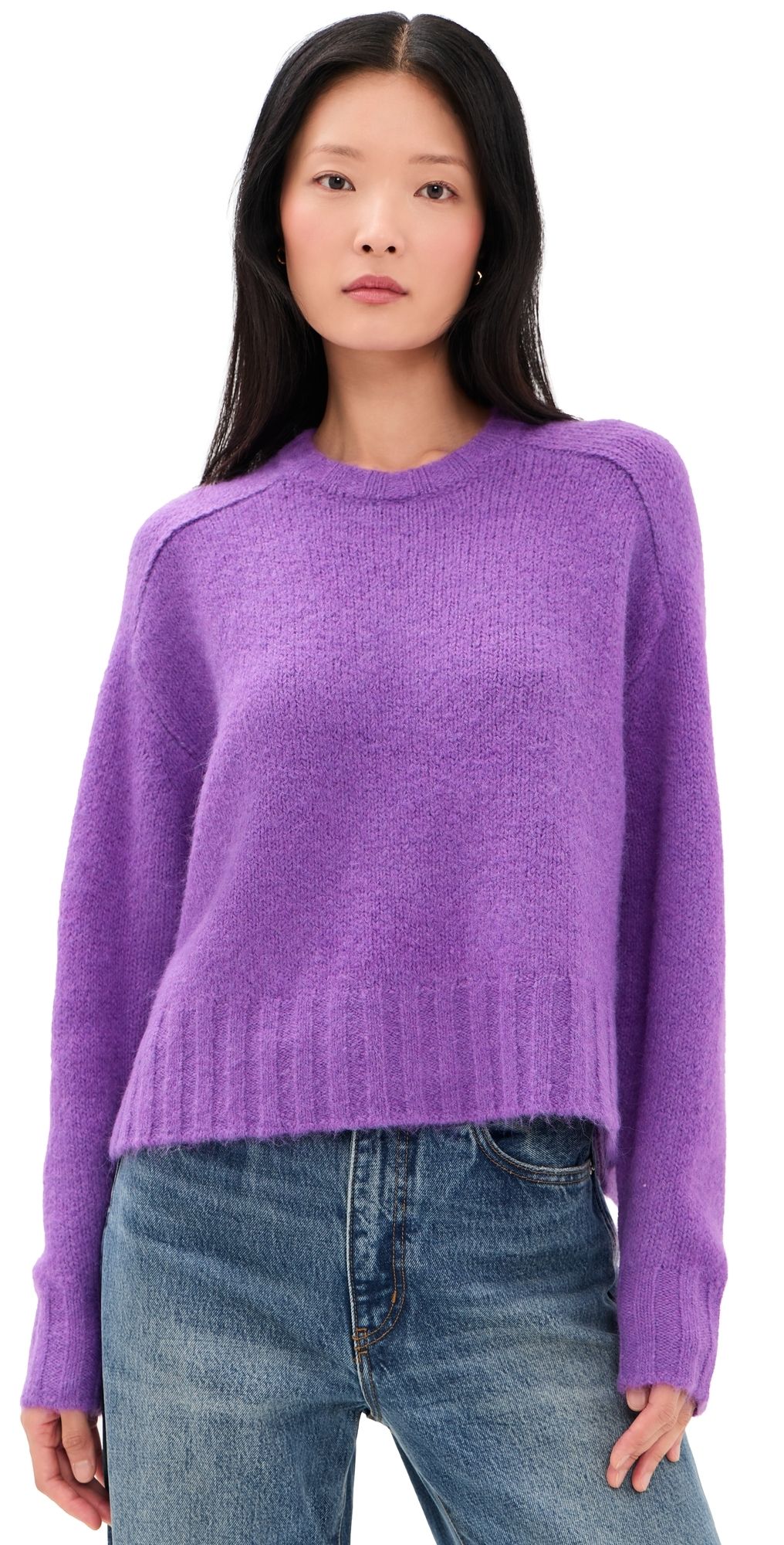 Pistola Adina Crew Neck Sweater Moonlit Violet L