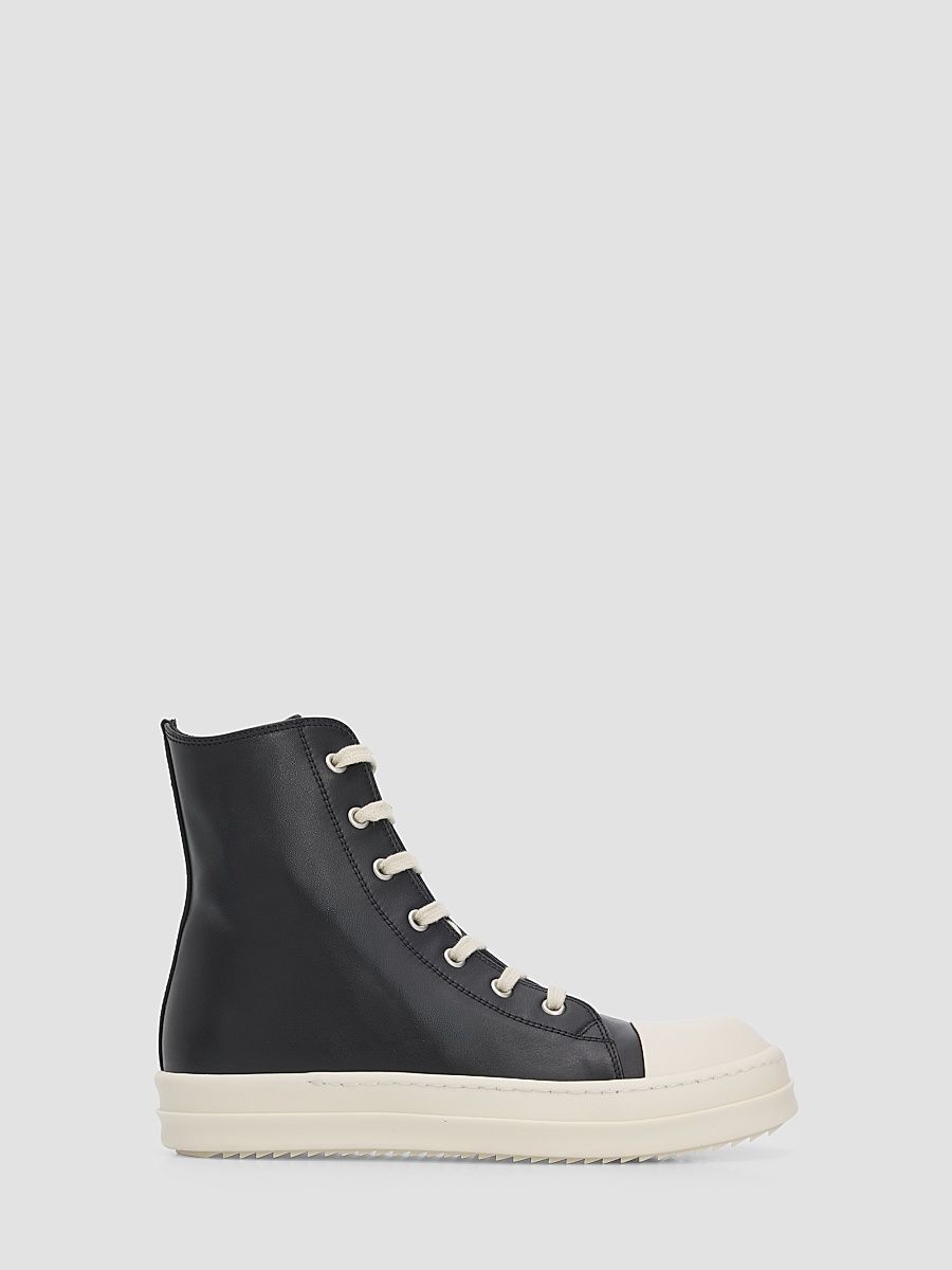 Little Kid's & Kid's Leather High-Top Sneakers - Black - Size 2.5 (Child)