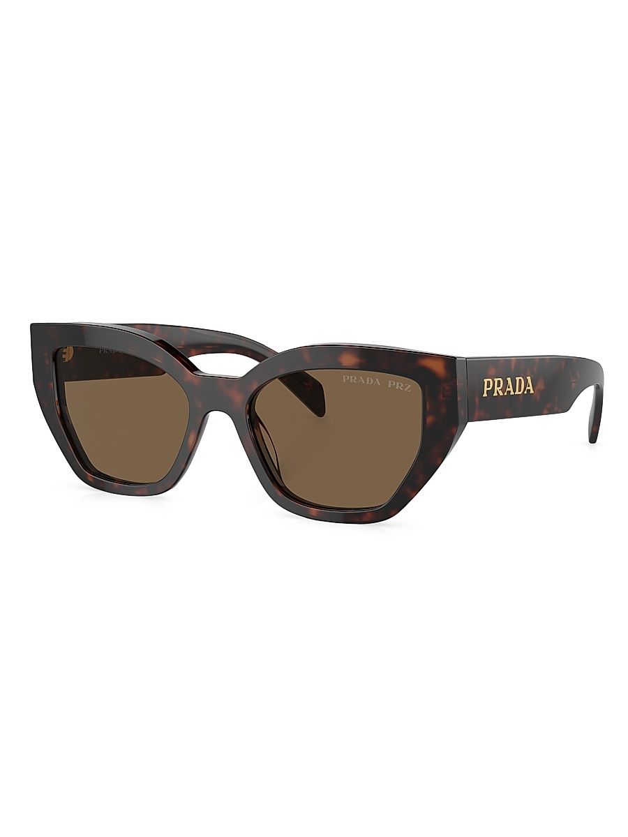 Women's 55MM Cat-Eye Sunglasses - Dark Brown