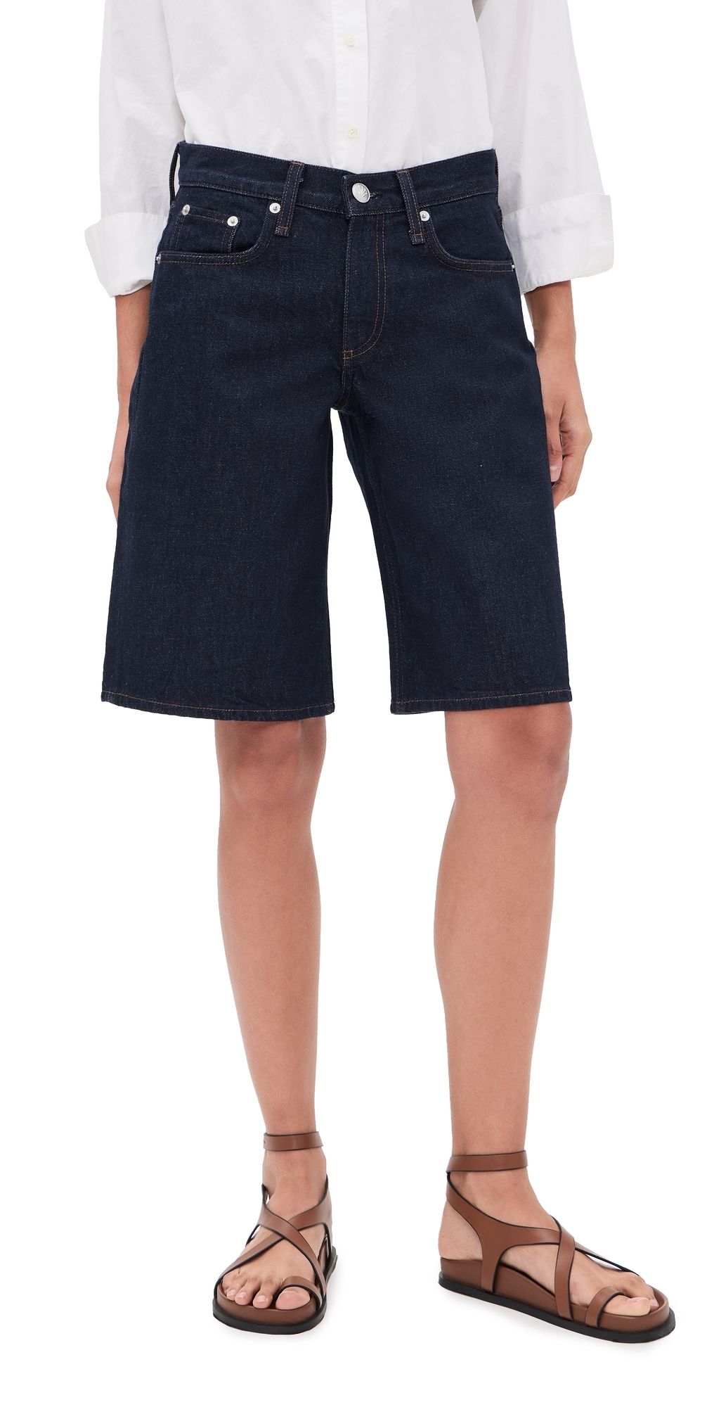rag & bone Ariel Denim Shorts Twtri 26