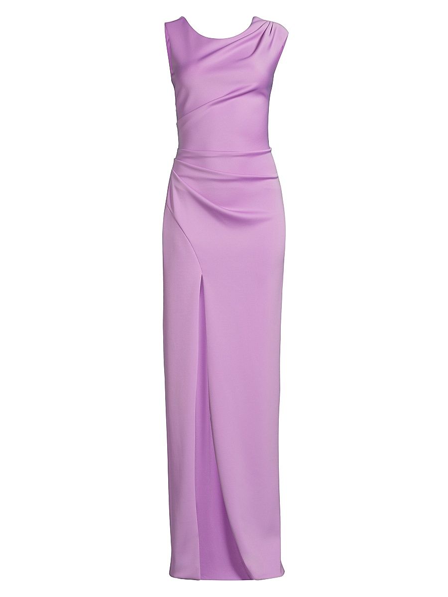 Women's Braden Gathered Gown - Lilac - Size 12