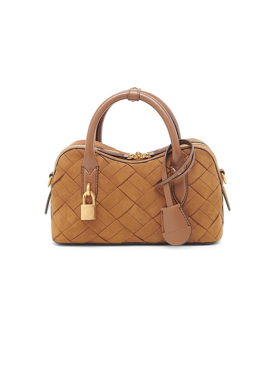 Women's Ryder Small Woven Top Handle Bag - Brandy