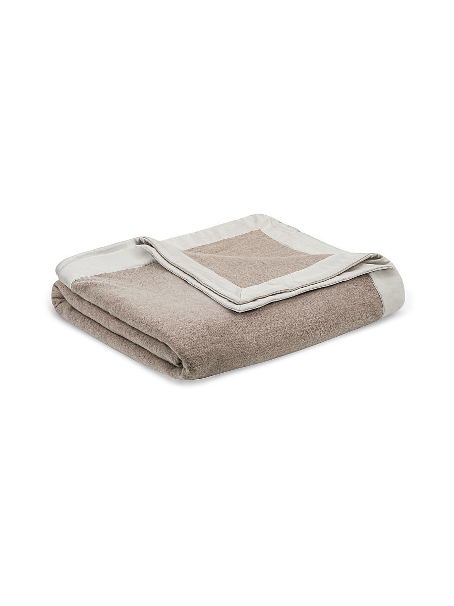 Brunello Cashmere Coverlet - Carob - Size European