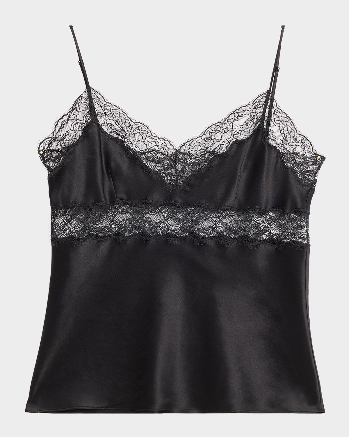 Felicie Lace Silk Cami Top