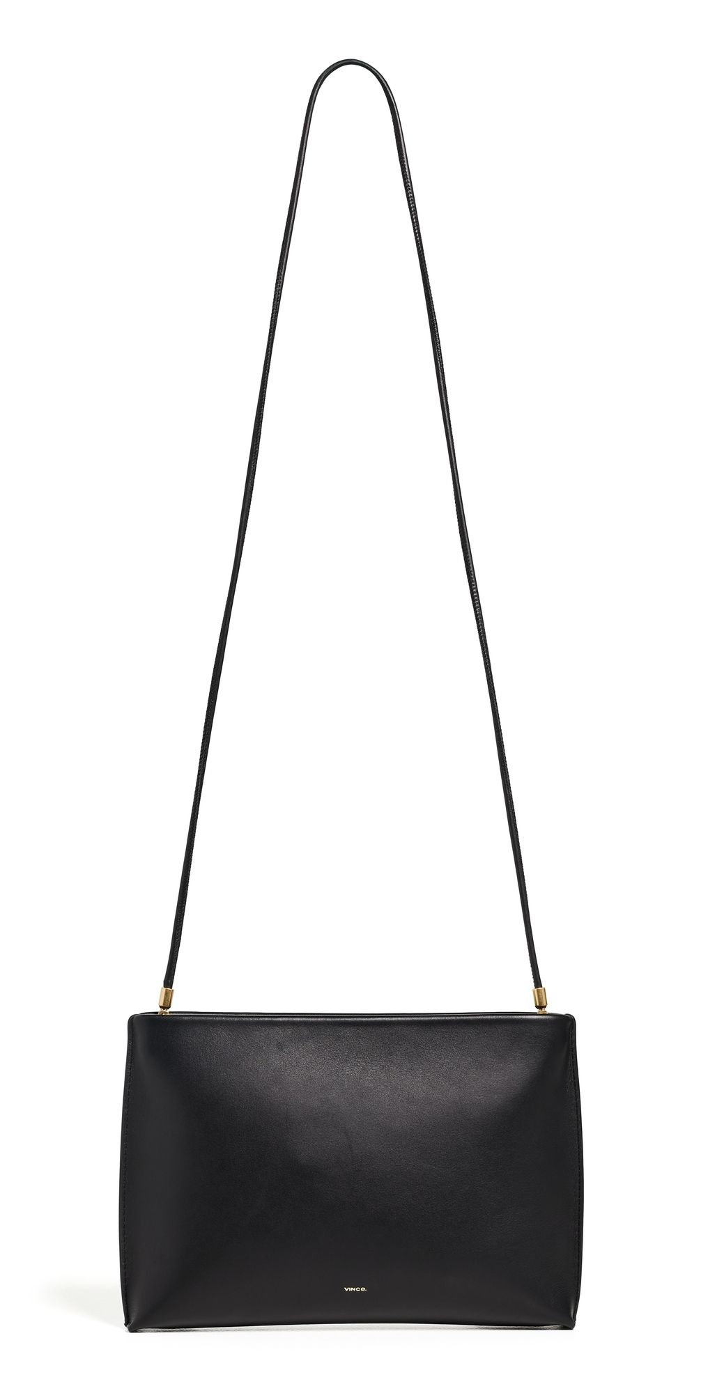 Vince Top Zip Pouch Black One Size