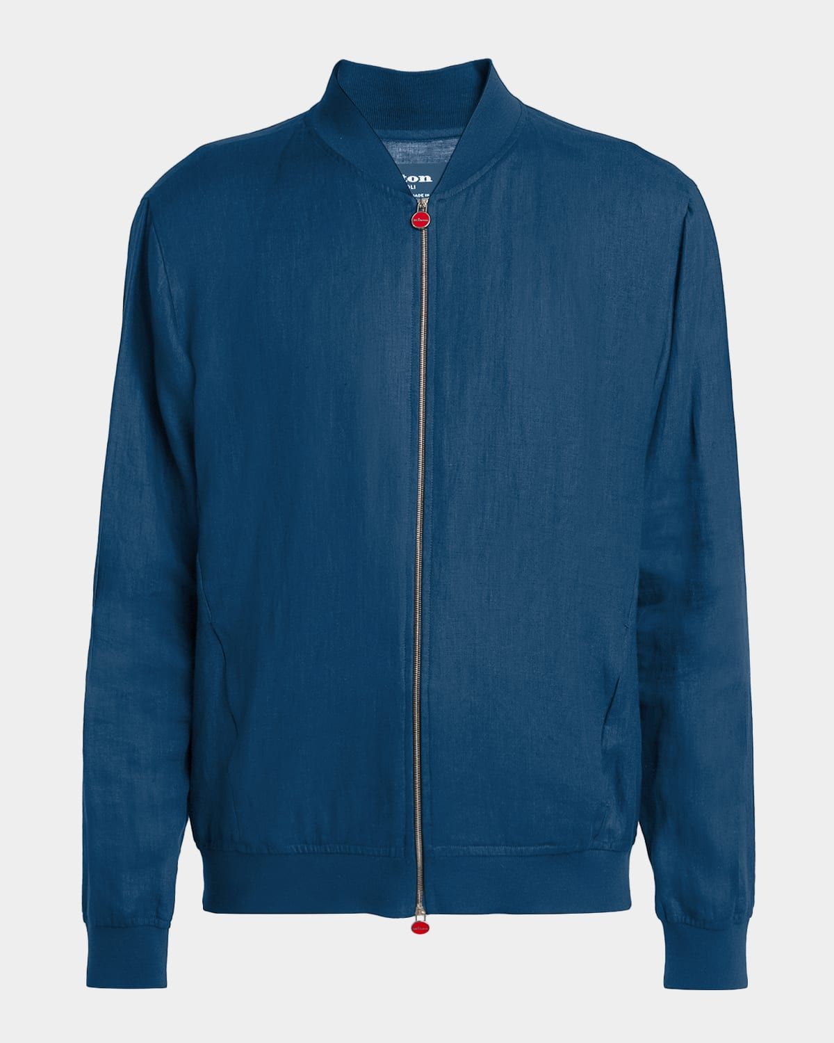 Men & apos;s Linen Full-Zip Blouson