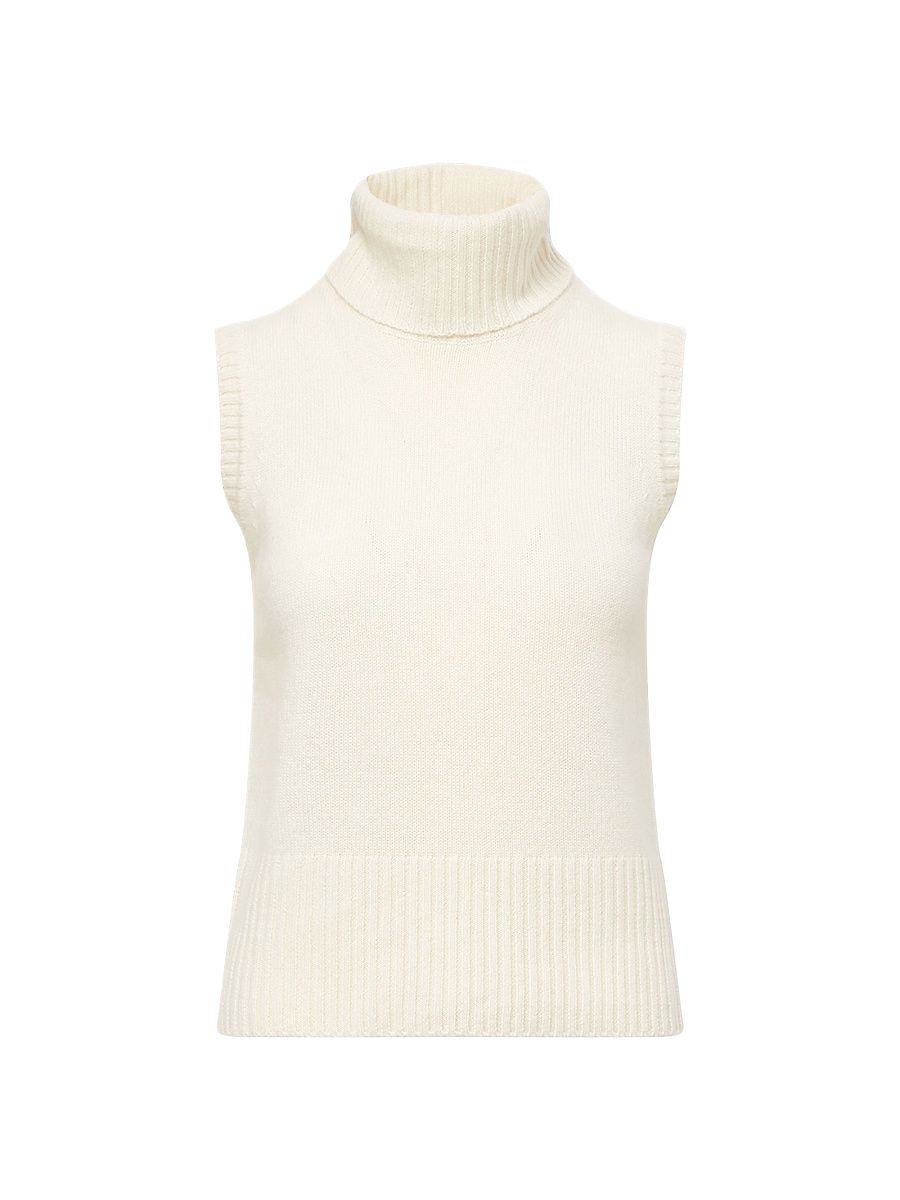 Women's Mazzy Cashmere Shell - Ivory - Size XS