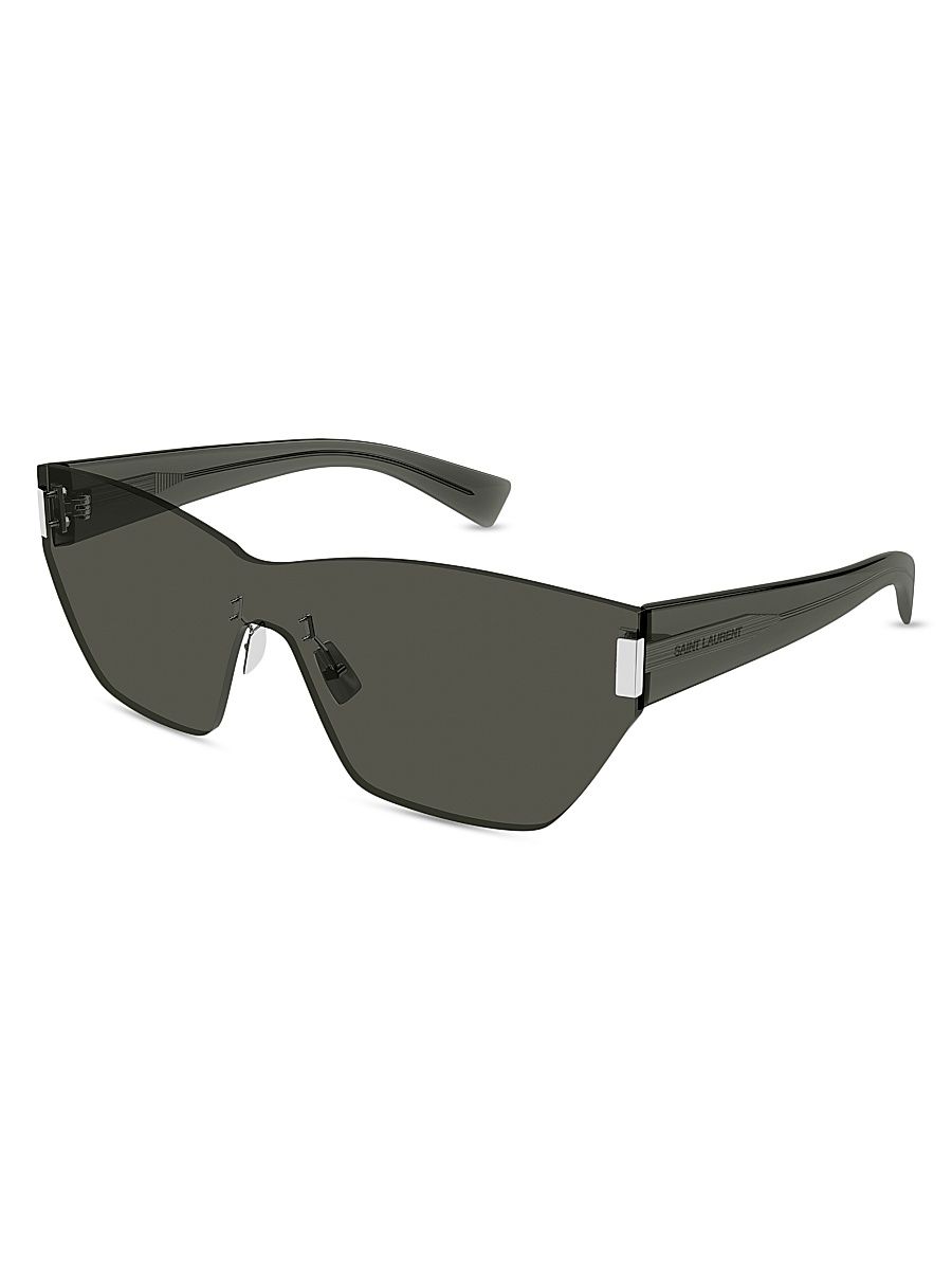 Women's 99MM Mask Sunglasses - Grey