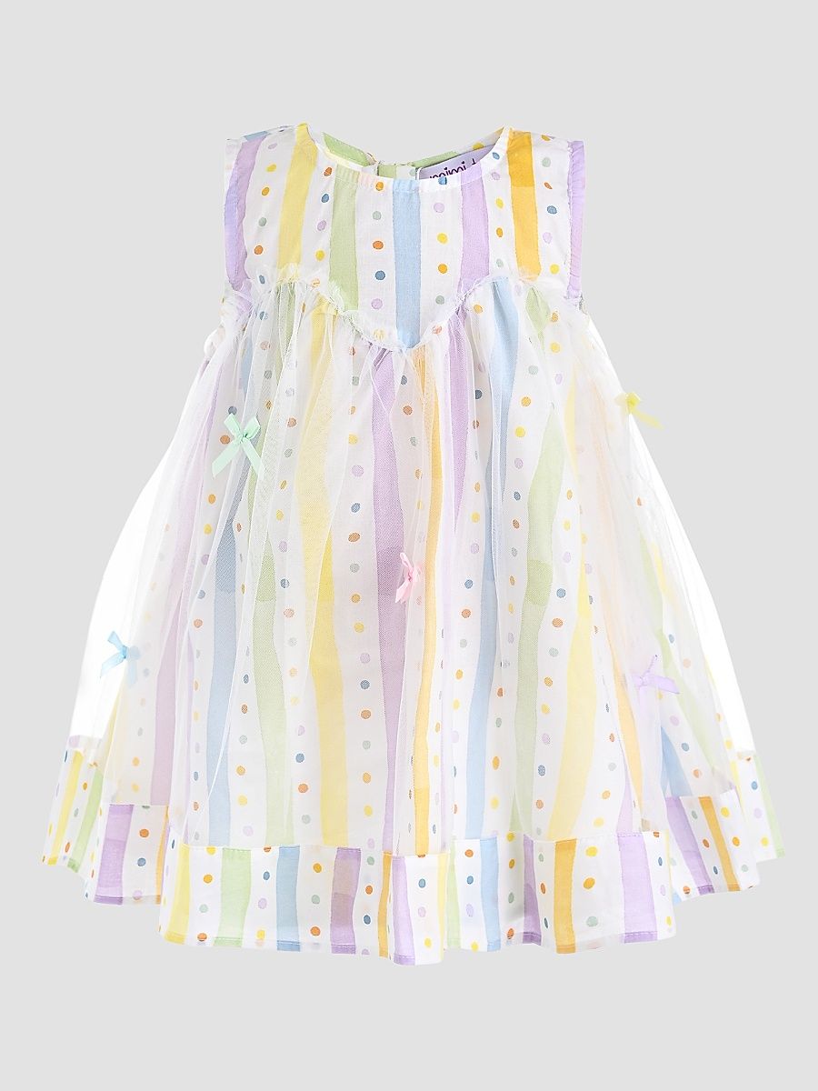Little Girl's Caliora Dress - White - Size 6