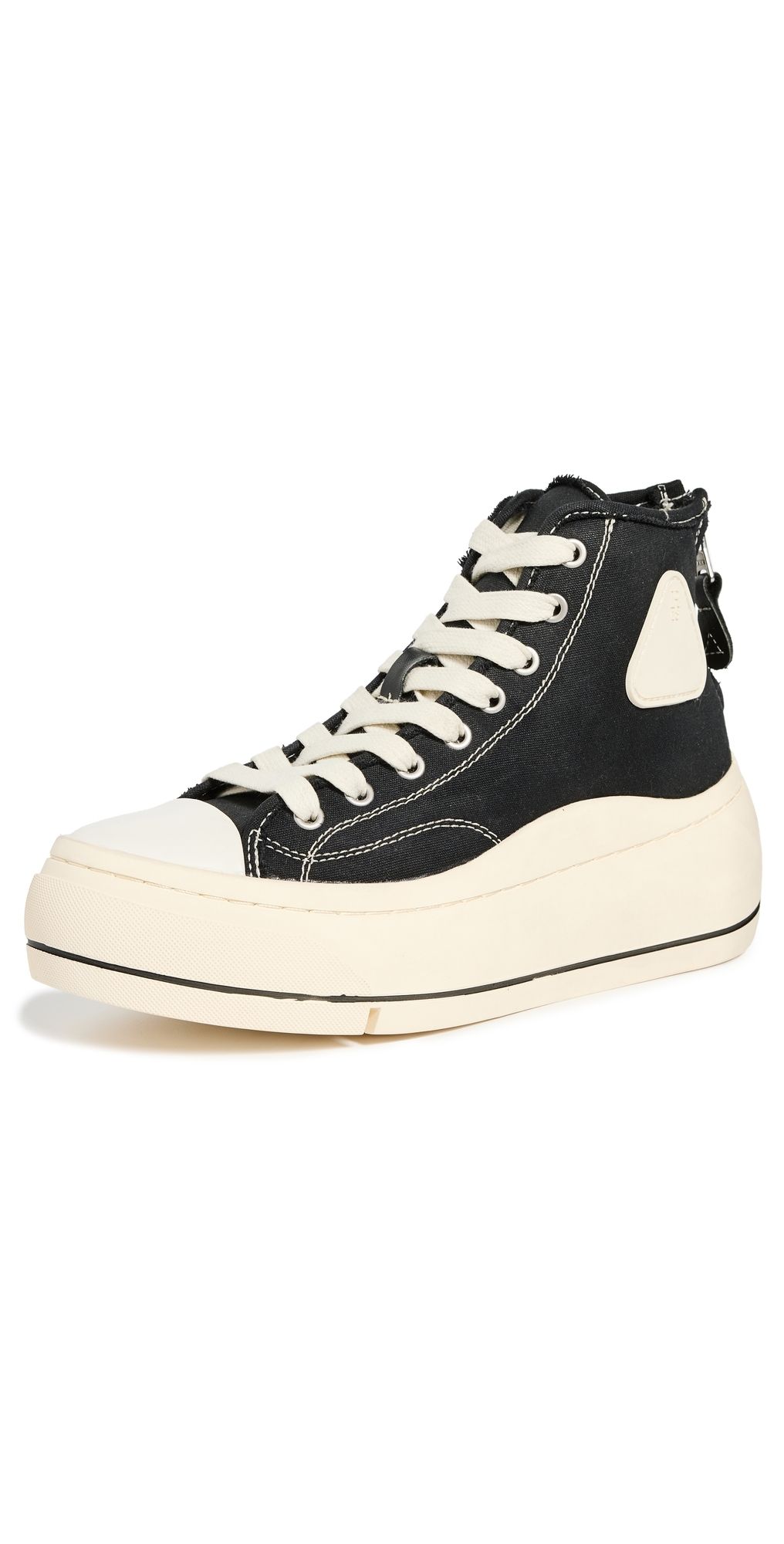 R13 High Top Sneakers Black 7