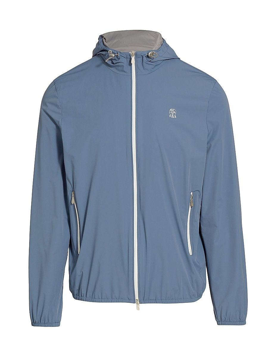 Men's Spa Windbreaker Jacket - Ink Blue - Size Medium